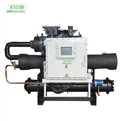 Vis refroidie à l'eau ouverte ou refroidisseur à spirale